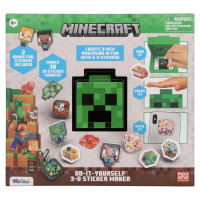 Wecool MINECRAFT DIY komplekts 3D uzlīmju veidotājs