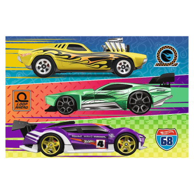 Trefl HOT WHEELS Puzle, 60 gab.