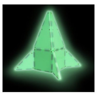 Magna-Tiles Magnētiskais konstruktors "Izgaismojošs", 16 gab.