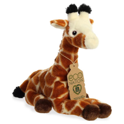 Eco Nation AURORA Eco Nation Plī&scaron;a rotaļlieta Žirafe, 24 cm