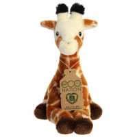 Eco Nation AURORA Eco Nation Plīša rotaļlieta Žirafe, 24 cm