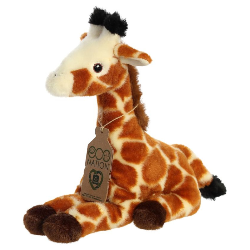 Eco Nation AURORA Eco Nation Plī&scaron;a rotaļlieta Žirafe, 24 cm
