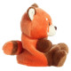 Palm Pals AURORA Palm Pals plīša rotaļlieta sarkanā panda Rei, 12 cm