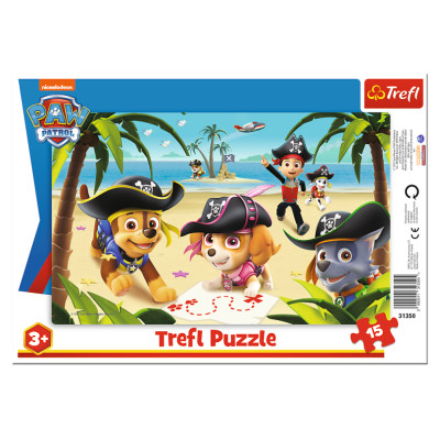 Trefl PAW PATROL Puzle Paw Patrol, 15 gab.