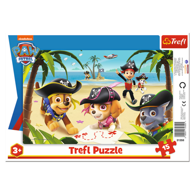 Trefl PAW PATROL Puzle Paw Patrol, 15 gab.