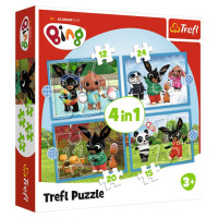 Trefl BING Pužļu komplekts 4in1