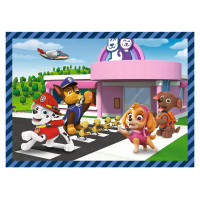 Trefl PAW PATROL Pužļu komplekts 4 in 1 Ķepa Patruļa