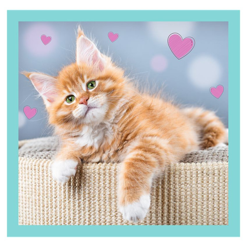 Trefl Pužļu komplekts 3in1 kaķēni