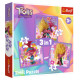 Trefl TROLLS Pužļu komplekts 3 in 1 Troļļi 3