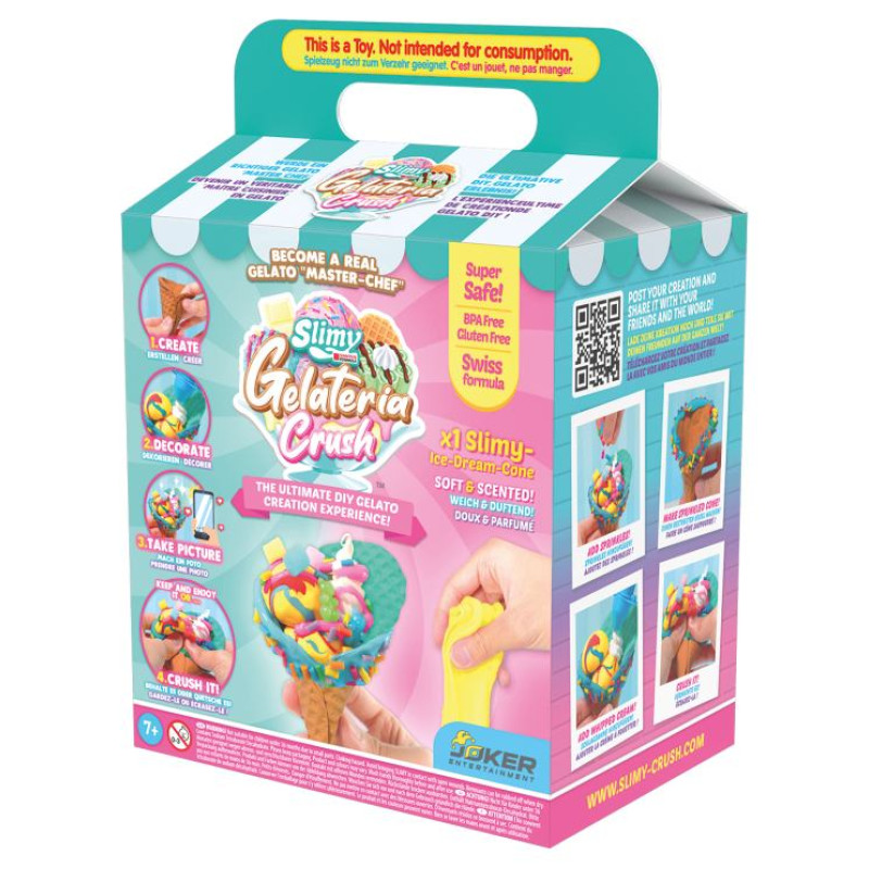 Slimy DIY Slaima komplekts Gelateria