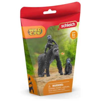 Schleich WILD LIFE Gorillu ģimene