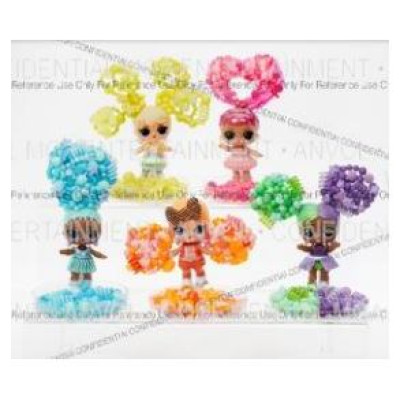 L.o.l. lellīte ar matu pērlītēm, 5 cm