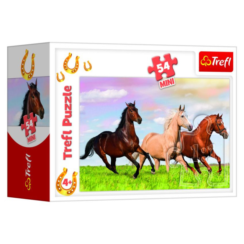 Trefl Puzle 54 Zirgi