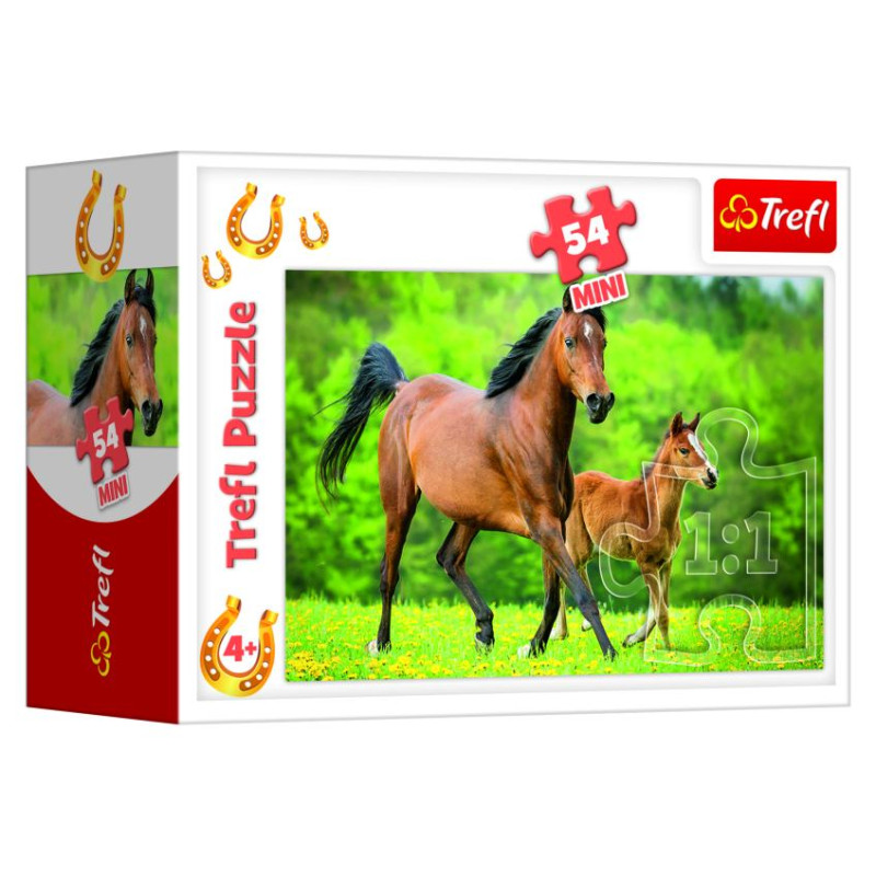 Trefl Puzle 54 Zirgi