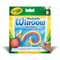 Crayola Markeri stiklam, 8 gb.