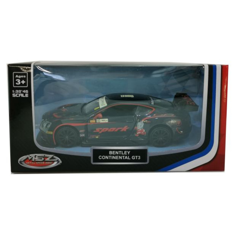 MSZ Miniatūrais modelis - Bentley Continental GT3, mērogs 1:43
