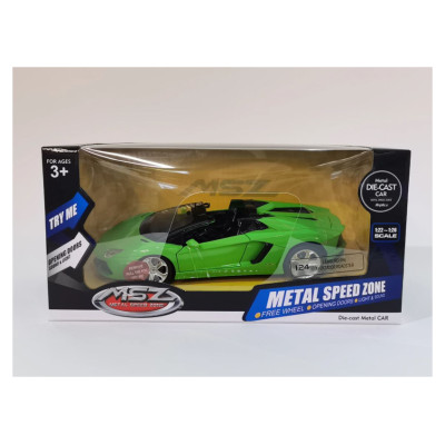 MSZ Miniatūrais modelis -Lamborghini Aventador Roadster, 1:24