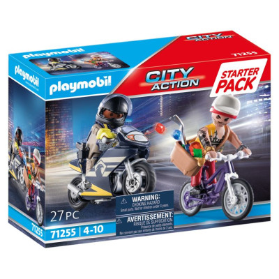 Playmobil CITY ACTION Sākuma komplekts Specdienests un zaglis 71255