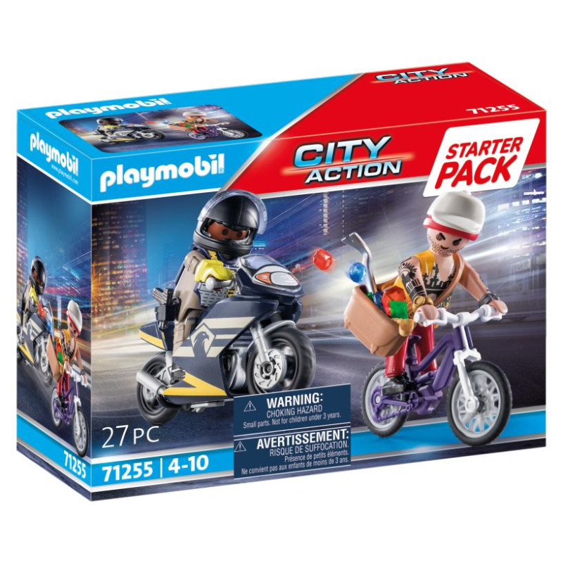 Playmobil CITY ACTION Sākuma komplekts Specdienests un zaglis 71255