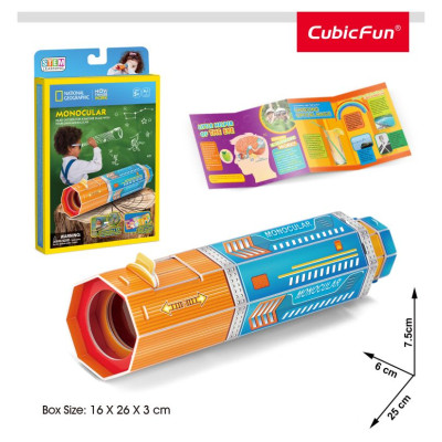 Cubic Fun National Geographic 3D puzle Monoklis