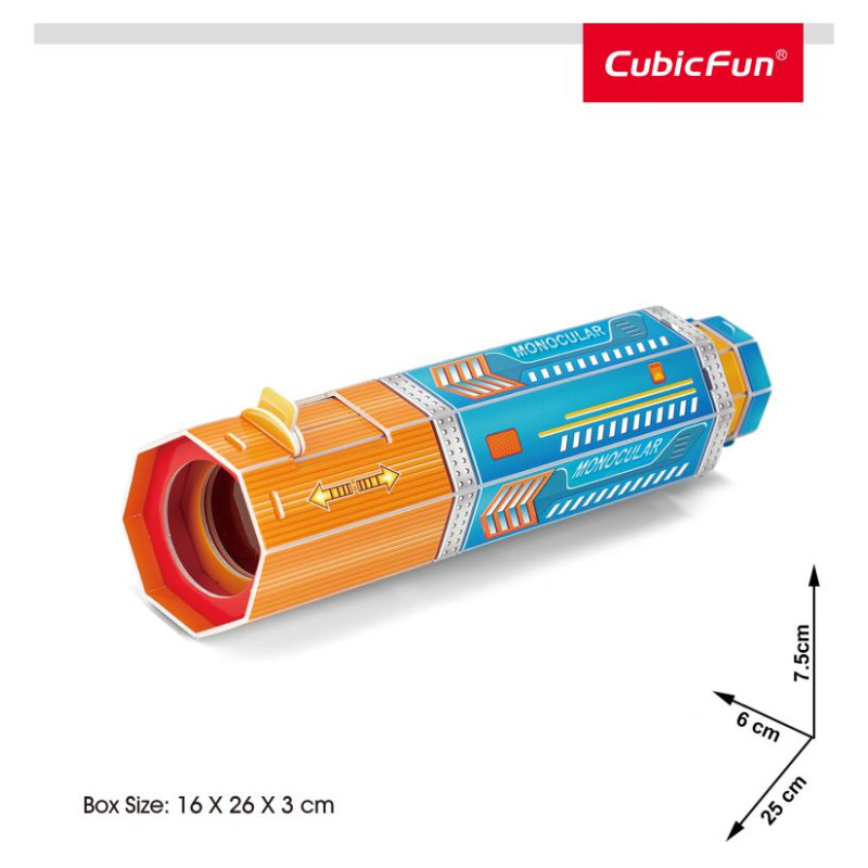 Cubic Fun National Geographic 3D puzle Monoklis