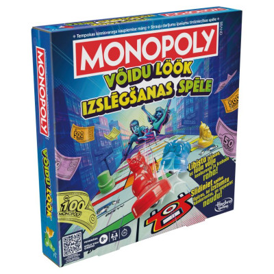Monopoly Galda spēle Knockout (igauņu un latvie&scaron;u valodā)