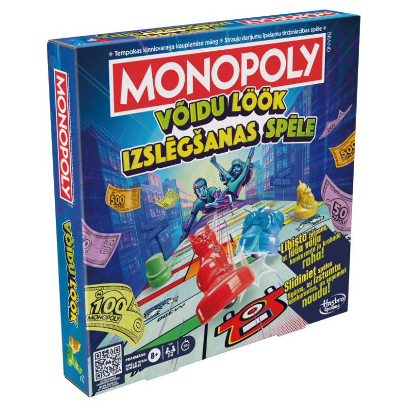 Monopoly Galda spēle Knockout (igauņu un latvie&scaron;u valodā)