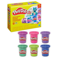 Play-Doh Plastilīna Mirdzošā kolekcija, 6 gab.