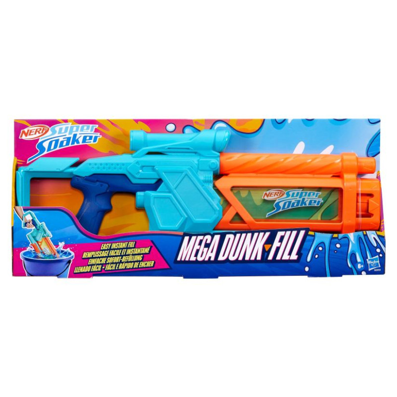 Nerf SUPERSOAKER Ūdens blasteris Mega Dunk Fill