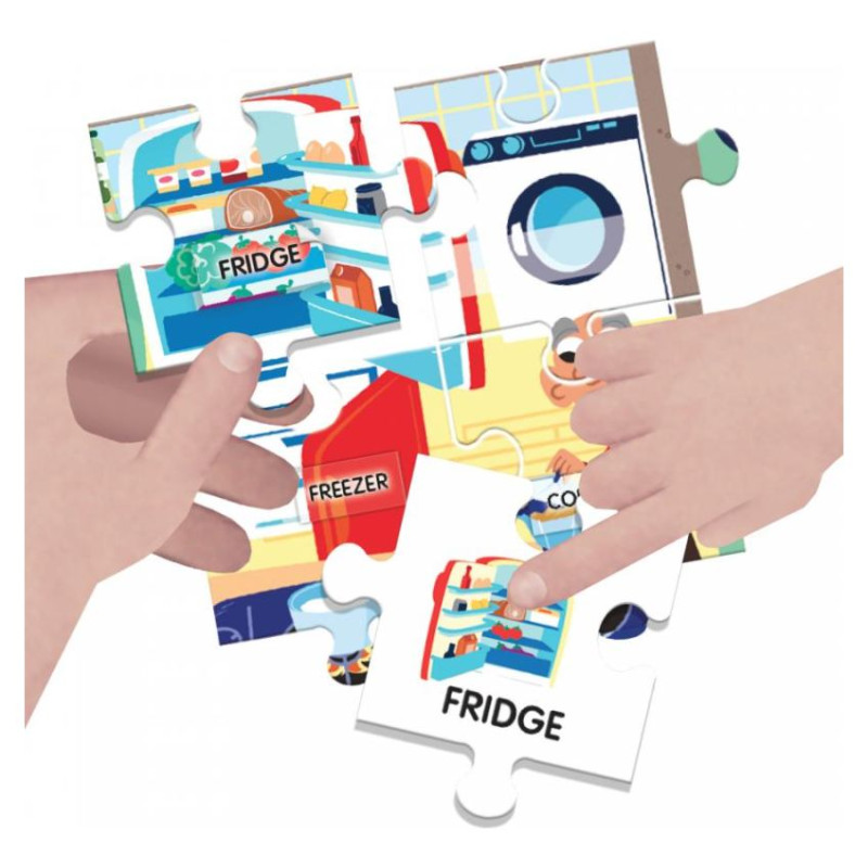 Headu Izglītojo&scaron;a spēle pirmsskolas vecuma bērniem &acute;&acute;Easy English&acute;&acute; 100 vārdi - Mana māja