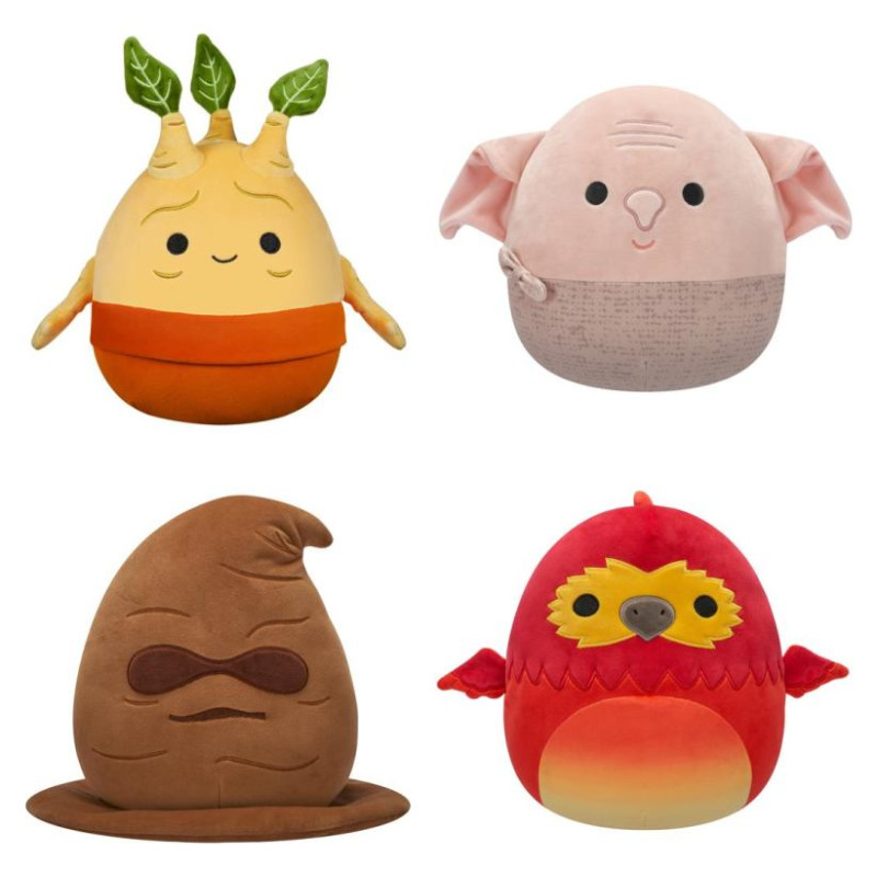 Squishmallows HARRY POTTER W3 Plī&scaron;a rotaļlieta, 25 cm