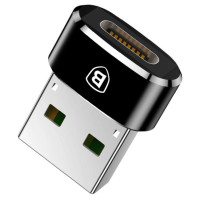 Baseus Mini USB-C to USB-A adapter - black