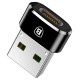 Baseus Mini USB-C to USB-A adapter - black