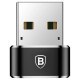 Baseus Mini USB-C to USB-A adapter - black