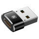 Baseus Mini USB-C to USB-A adapter - black