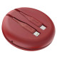 Uniq MFi Uniq Halo USB-C / Lightning 18W nylon coiled cable 1.2m - red