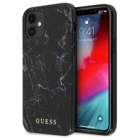 Guess GUHCP12SPCUMABK iPhone 12 mini 5,4" czarny/black hardcase Marble