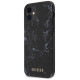 Guess GUHCP12SPCUMABK iPhone 12 mini 5,4" czarny/black hardcase Marble