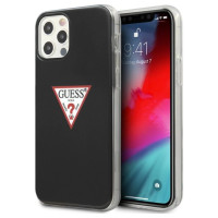 Guess GUHCP12LPCUCTLBK iPhone 12 Pro Max 6,7"  czarny/black hardcase Triangle Collection