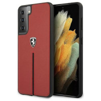 Ferrari FEOSIHCS21SRE S21 G991 red/red hardcase Off Track Leather Nylon Stripe
