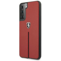 Ferrari FEOSIHCS21SRE S21 G991 red/red hardcase Off Track Leather Nylon Stripe