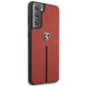 Ferrari FEOSIHCS21SRE S21 G991 red/red hardcase Off Track Leather Nylon Stripe