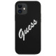 Guess GUHCP12SLSVSBW iPhone 12 mini 5.4" black and white hardcase Silicone Vintage