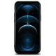 Icarer Leather Oil Wax case covered with natural leather for iPhone 12 Pro Max black (ALI1206-BK)