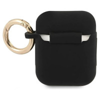 Guess GUA2SSSK AirPods cover black/black Silicone Vintage Script