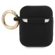 Guess GUA2SSSK AirPods cover black/black Silicone Vintage Script