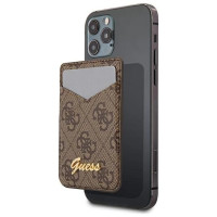 Guess Wallet Card Slot GUWMS4GTLBR MagSafe 4G brown/brown