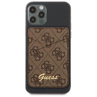 Guess Wallet Card Slot GUWMS4GTLBR MagSafe 4G brown/brown