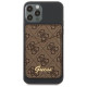 Guess Wallet Card Slot GUWMS4GTLBR MagSafe 4G brown/brown