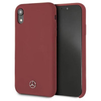 Mercedes MEHCI61SILRE iPhone Xr czerwony/red hardcase Silicone Line